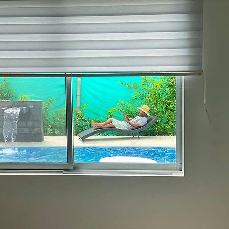 הוילה Carmen de Apicalá Casa Palma Roja Boutique , Piscina Privada מראה חיצוני תמונה