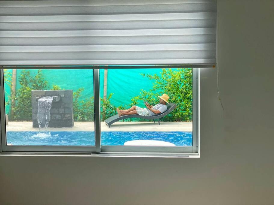 הוילה Carmen de Apicalá Casa Palma Roja Boutique , Piscina Privada מראה חיצוני תמונה