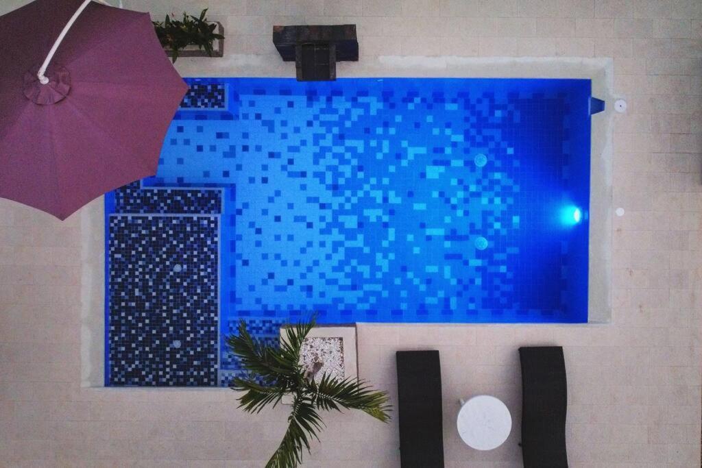 הוילה Carmen de Apicalá Casa Palma Roja Boutique , Piscina Privada מראה חיצוני תמונה