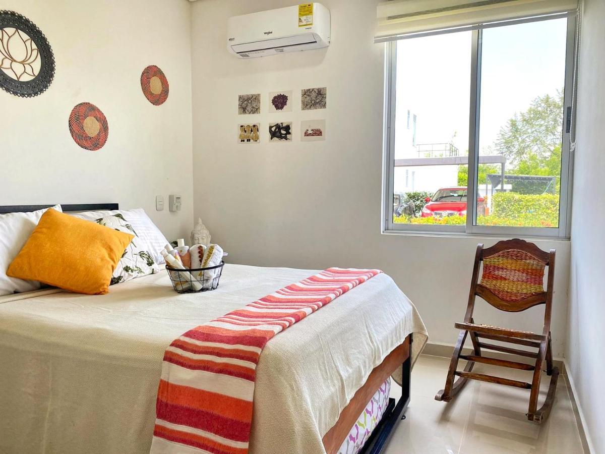 הוילה Carmen de Apicalá Casa Palma Roja Boutique , Piscina Privada מראה חיצוני תמונה