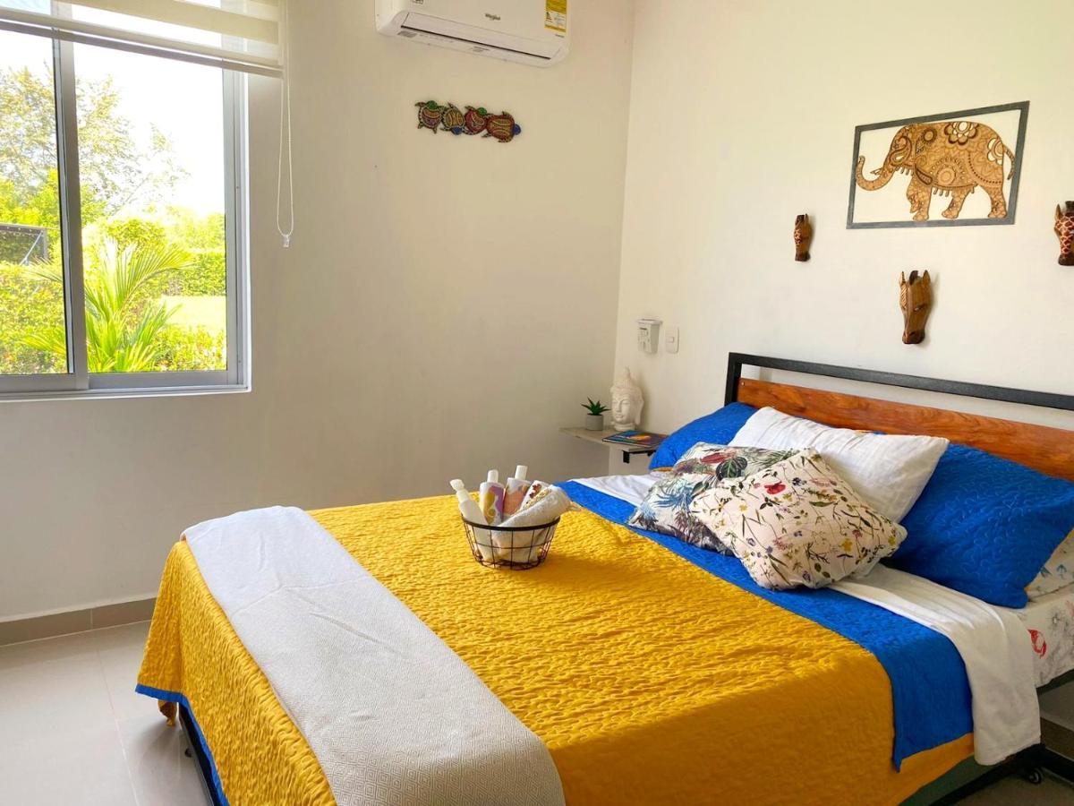הוילה Carmen de Apicalá Casa Palma Roja Boutique , Piscina Privada מראה חיצוני תמונה