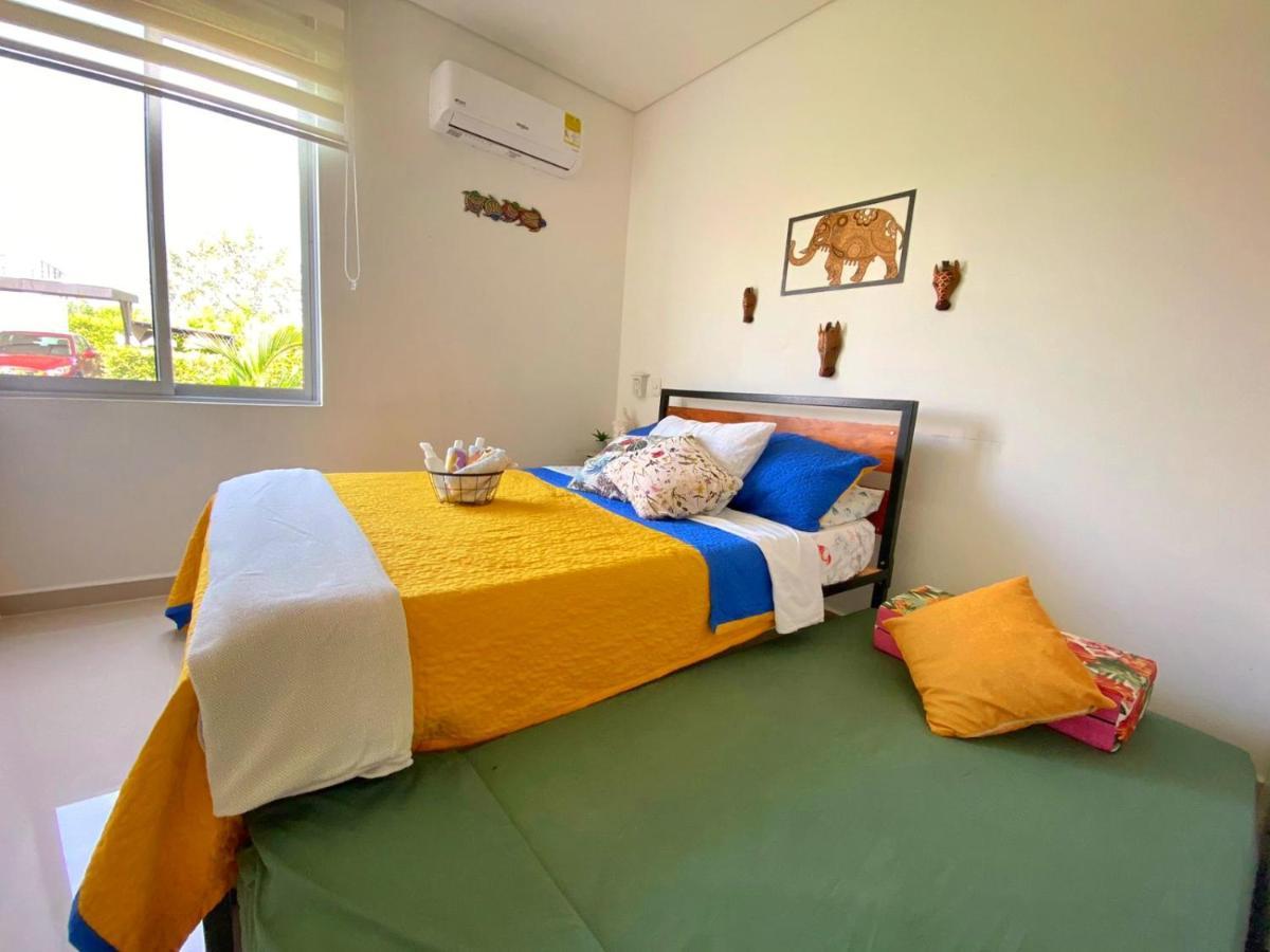 הוילה Carmen de Apicalá Casa Palma Roja Boutique , Piscina Privada מראה חיצוני תמונה